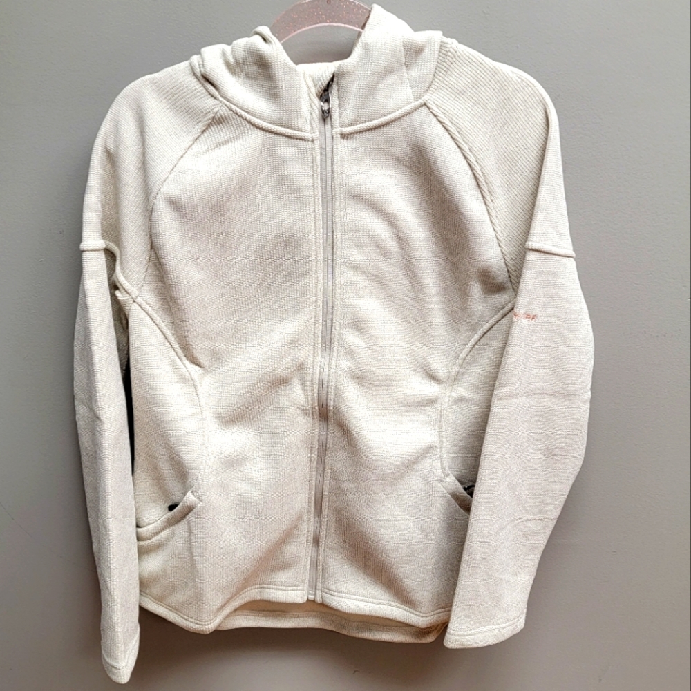 Spyder NWT Women's Cara Full Zip Jacket Oatmeal Heather Size XL